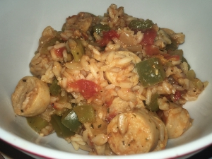 photo of chicken jambalaya