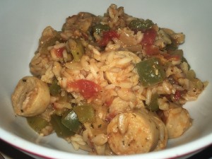 photo of chicken jambalaya