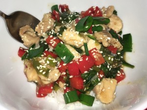 photo of japanese style stir fry